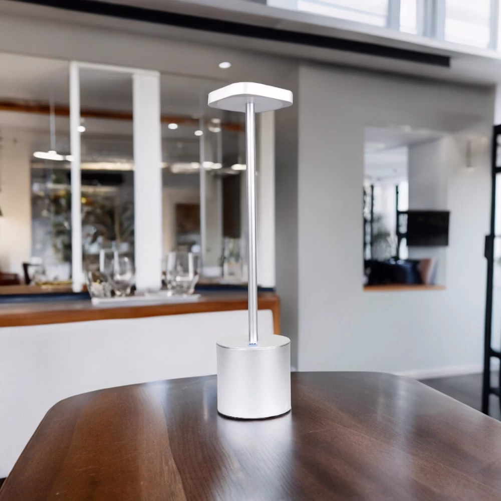 Lampe de table sans fil argent Moderna-Photoroom Lampe de table sans fil argent Moderna