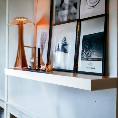 Lampe dorée sans fil GoldenTower-3