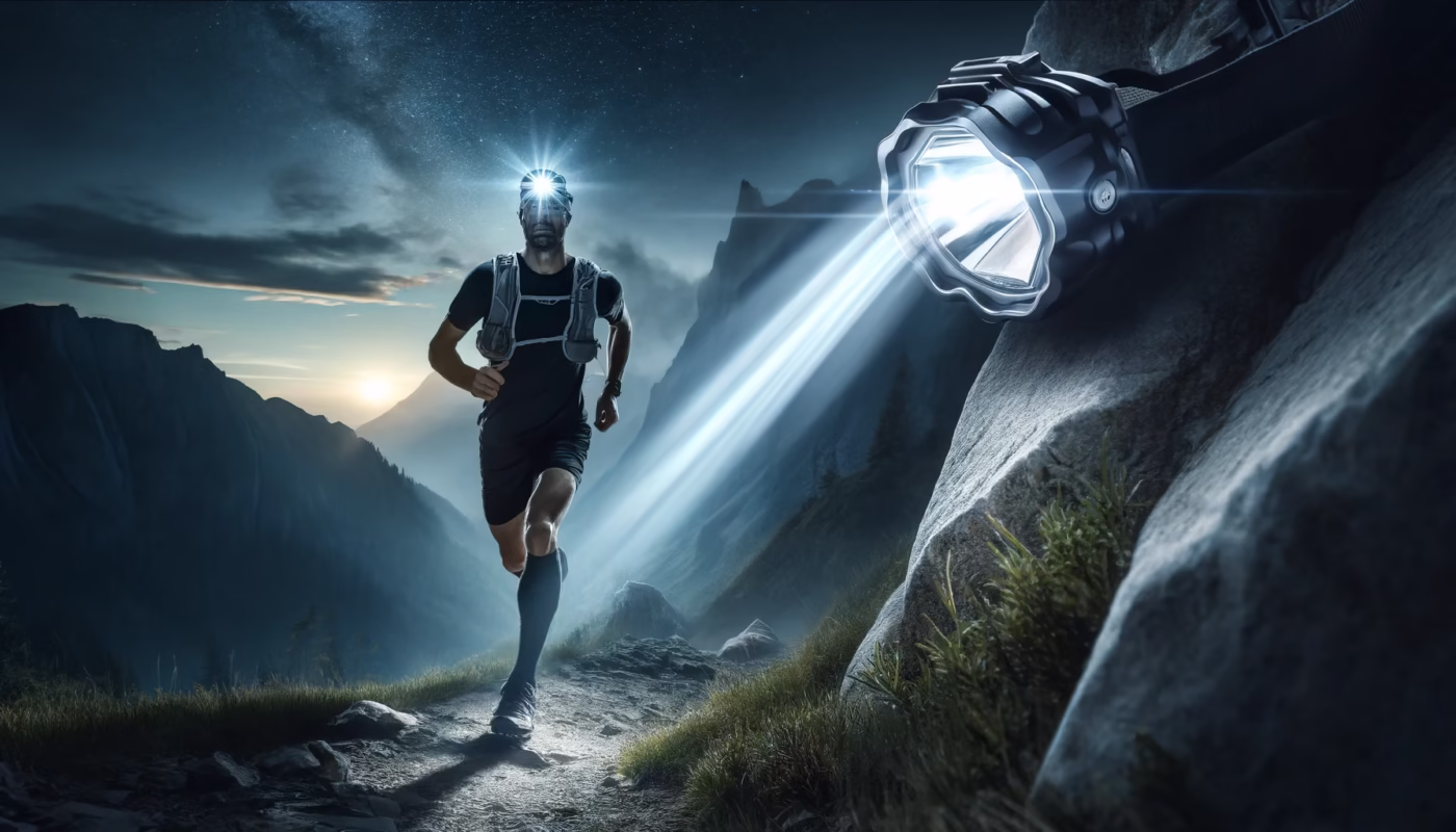 Lampe frontale rechargeable ultra trail