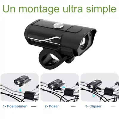 Montage lumière led darkroad