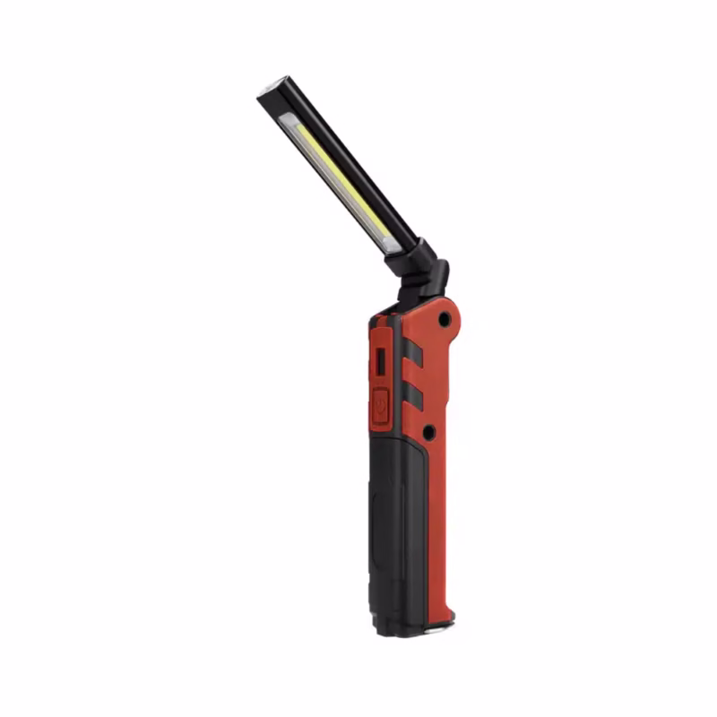 baladeuse rechargeable led cob rouge inspector