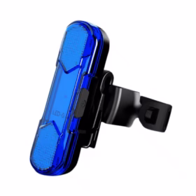 Lampe arrière rechargeable bleue 360°