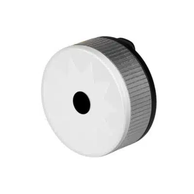 Mini lampe vélo rechargeable grise Circle