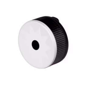 Mini lampe vélo rechargeable noire Circle