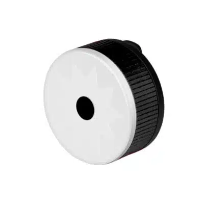 Mini lampe vélo rechargeable noire Circle