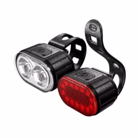 Set lampe vélo rechargeable Helmet