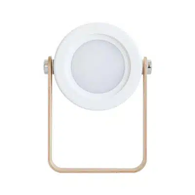 Lampe de chevet rétractable blanche Cordion