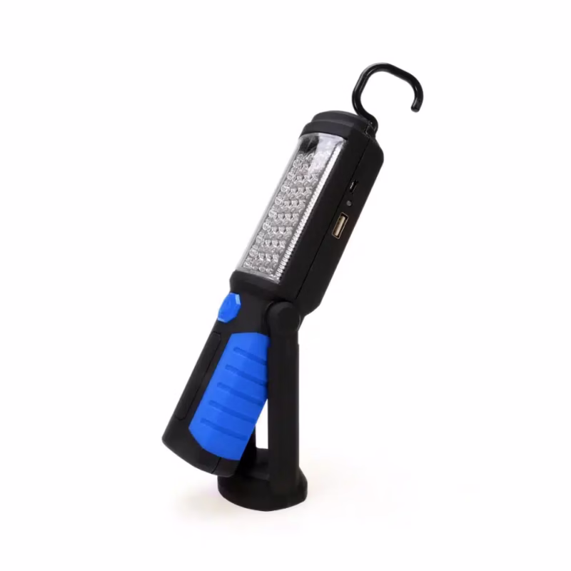Baladeuse LED professionnelle magnétique bleue