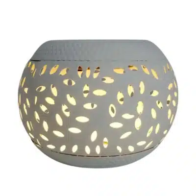 Lampe solaire à poser LED blanche