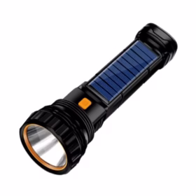 Lampe torche tactique rechargeable solaire Mington