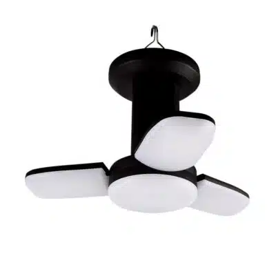 Lanterne solaire rechargeable USB 3 branches