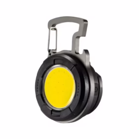 Mini projecteur LED rechargeable rond