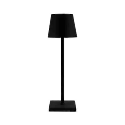 Lampe-a-poser-rechargeable-aluminium-noire-Elegance