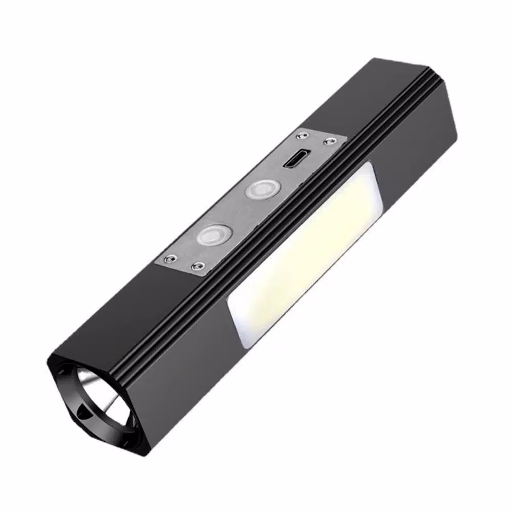 Lampe de poche rechargeable multifonction T6+UV Lampe de poche rechargeable multifonction T6+UV