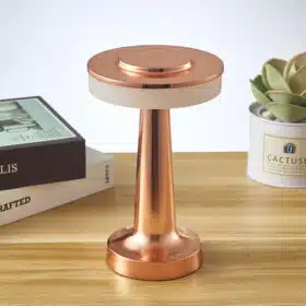 Lampe de table créative bronze Dumbbell