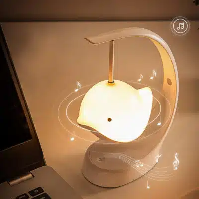 Lampe enceinte bluetooth Dolphin-3