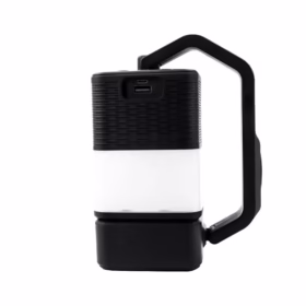 Lampe enceinte bluetooth pliable noire