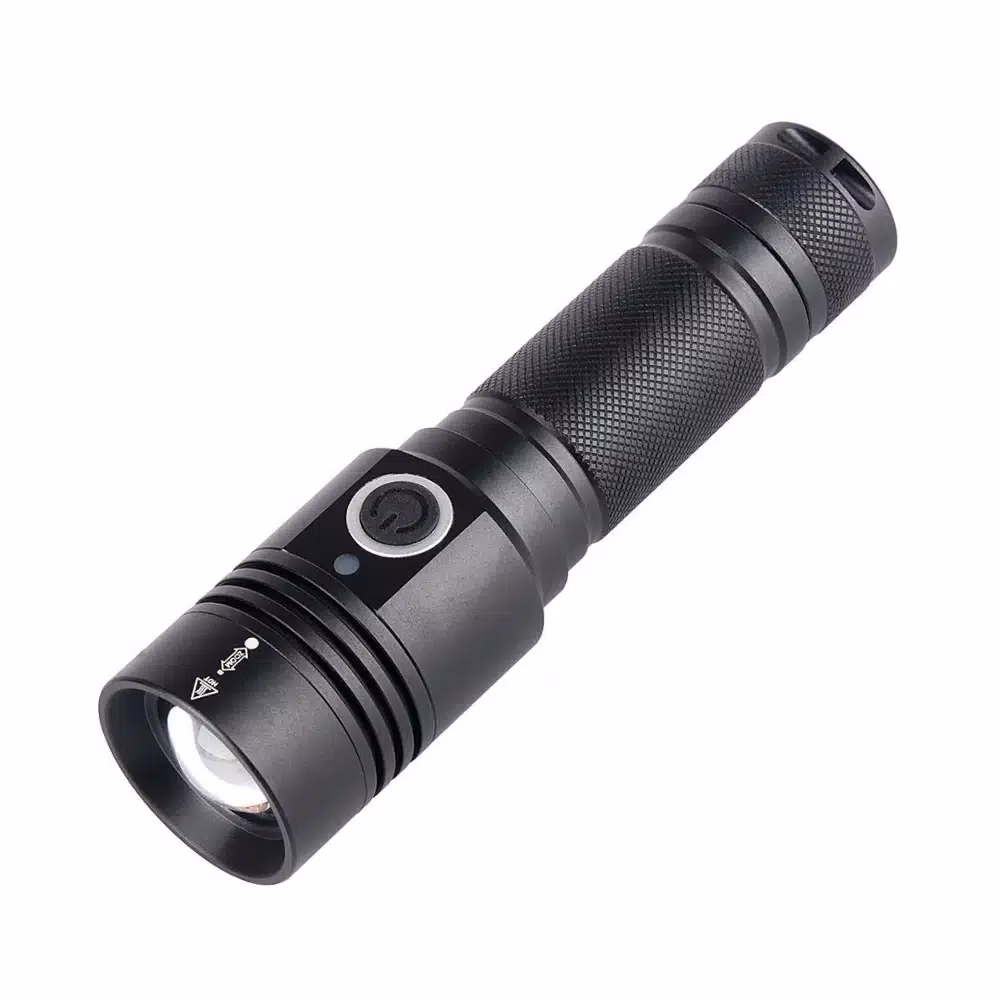 Lampe torche rechargeable aluminium Berdeen Lampe torche rechargeable aluminium Berdeen