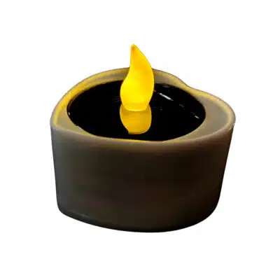 Bougie solaire LED blanche Coraz