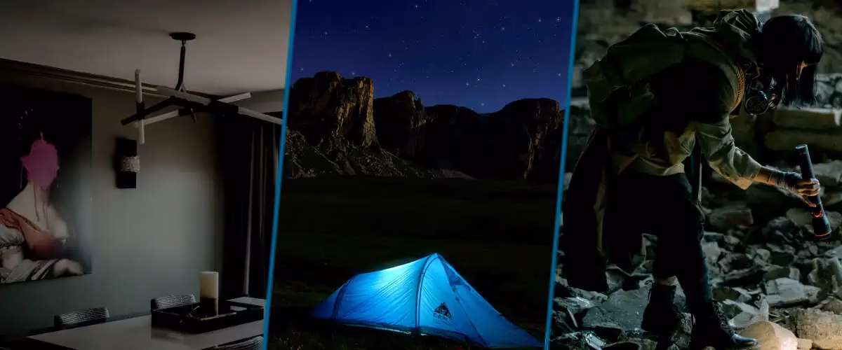 Une lampe rechargeable pour survivre