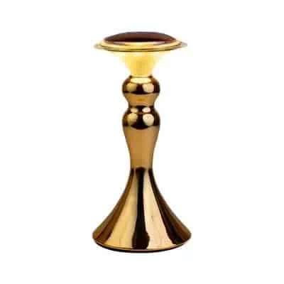 Lampe à poser rechargeable lampadaire Julia or