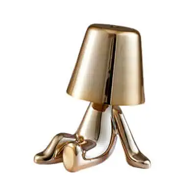 Lampe sans fil rechargeable statue GoldenBoy