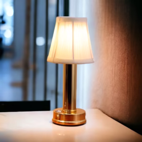 Lampe de table sans fil Velia or