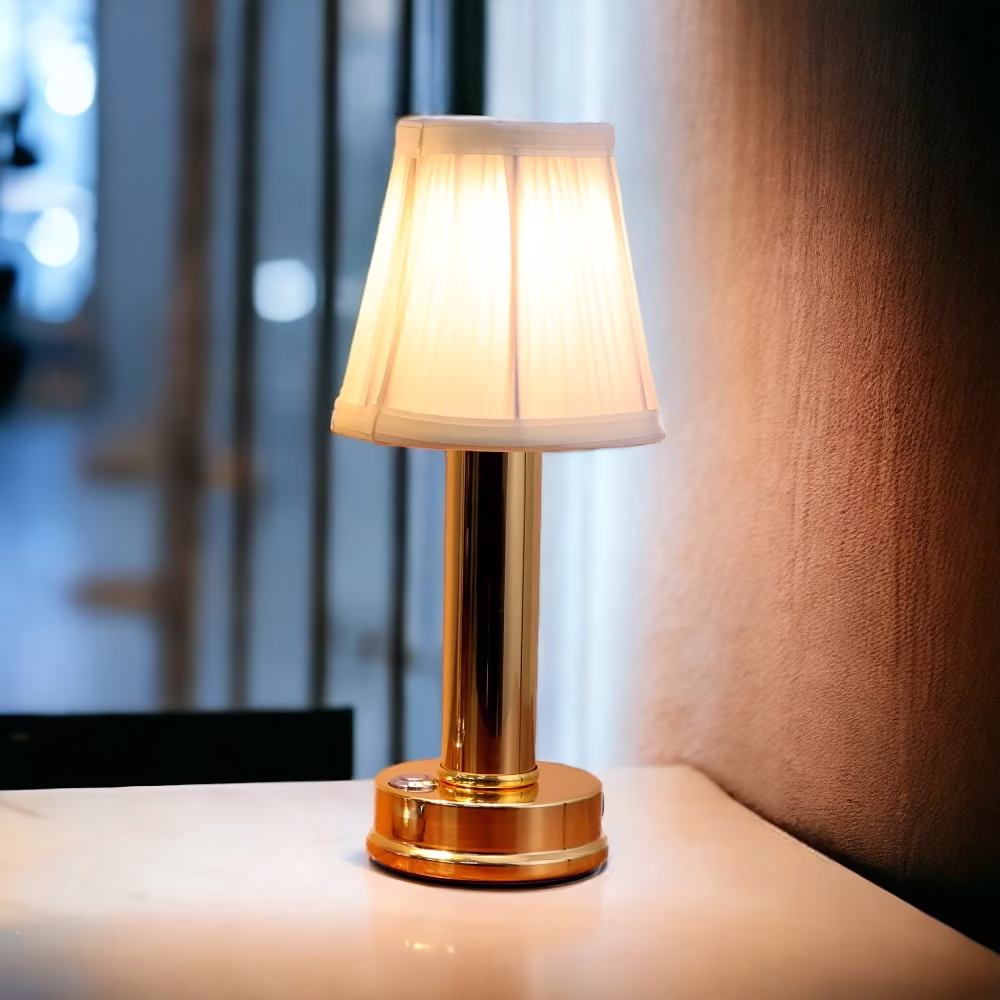 Lampe de table sans fil Velia or Lampe de table sans fil Velia or
