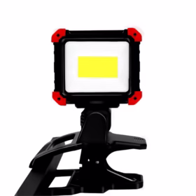 Mini projecteur LED rechargeable pince Novy