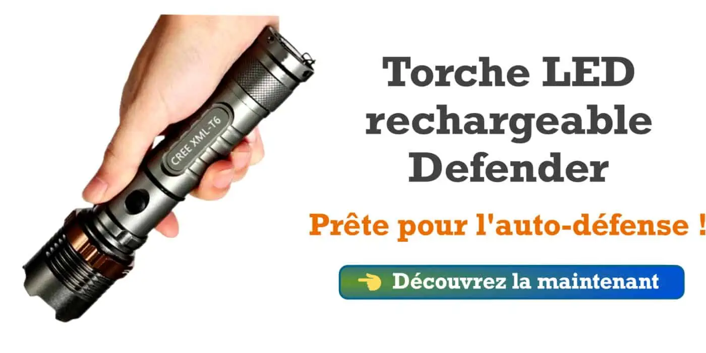 Lampe torche led rechargeable defender