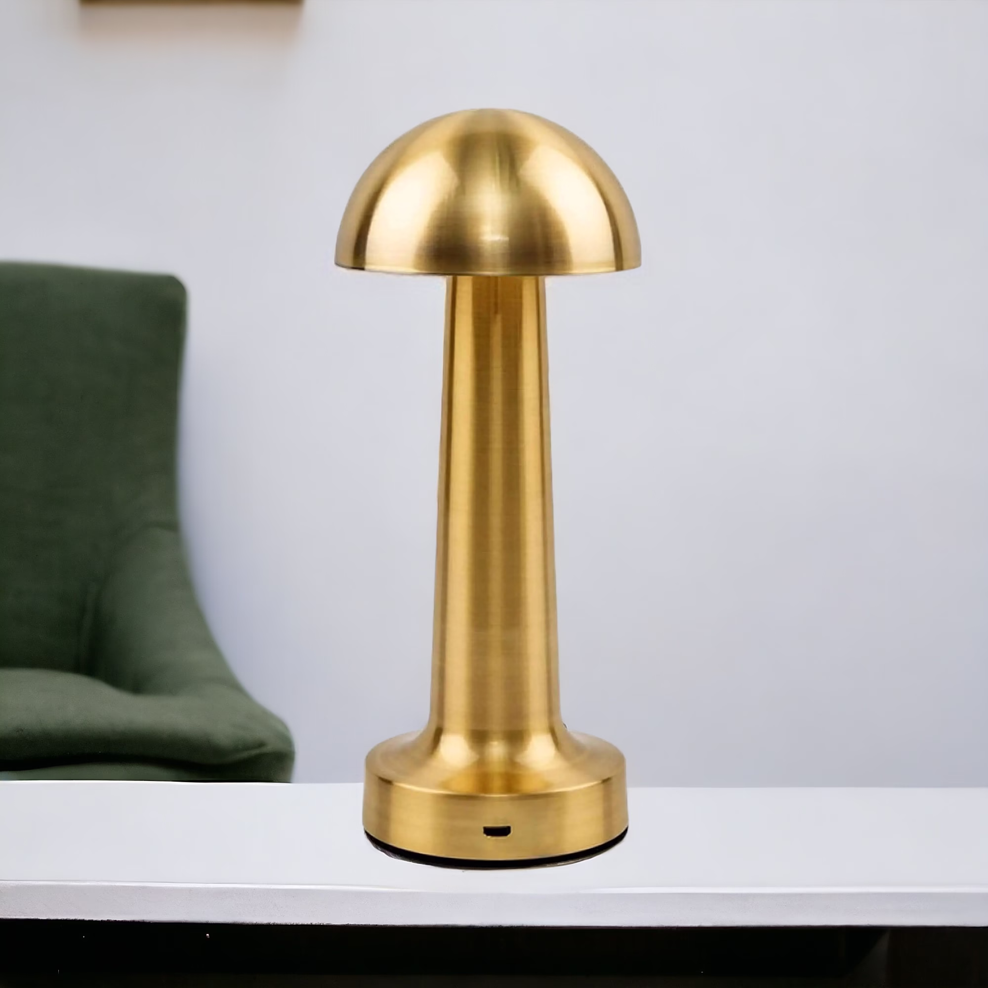 Lampe de table rechargeable sans fil or Calia Lampe de table rechargeable sans fil or Calia