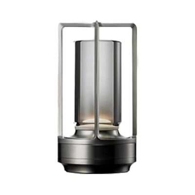 Lampe sans fil rechargeable USB argent Merina