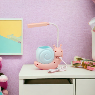 Câble de recharge de la lampe sans fil rose Carola