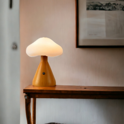 Lampe de chevet sans fil bois Champi-cloud-6