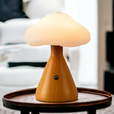 Lampe de chevet sans fil bois Champi-cloud-1