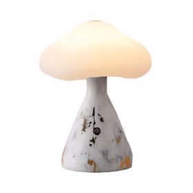 Lampe de chevet sans fil marbre Champi-cloud