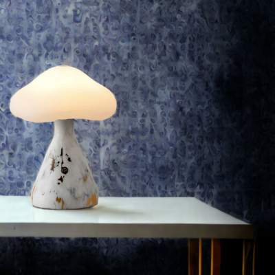 Lampe à poser Champi-cloud sur table