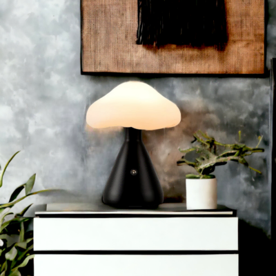 Lampe Champi-cloud sur console d'entrée