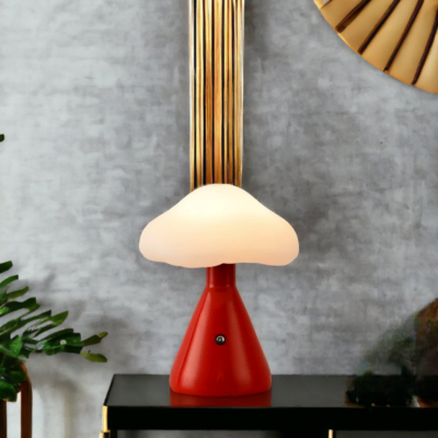 Lampe de chevet sans fil rouge Champi-cloud-8