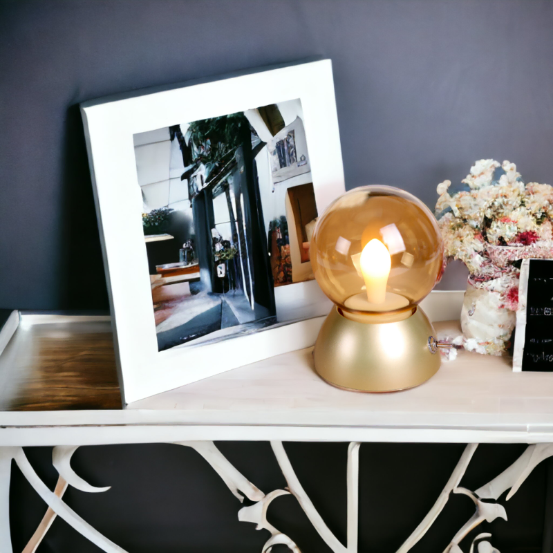 Lampe de table rechargeable rétro or Britishlight
