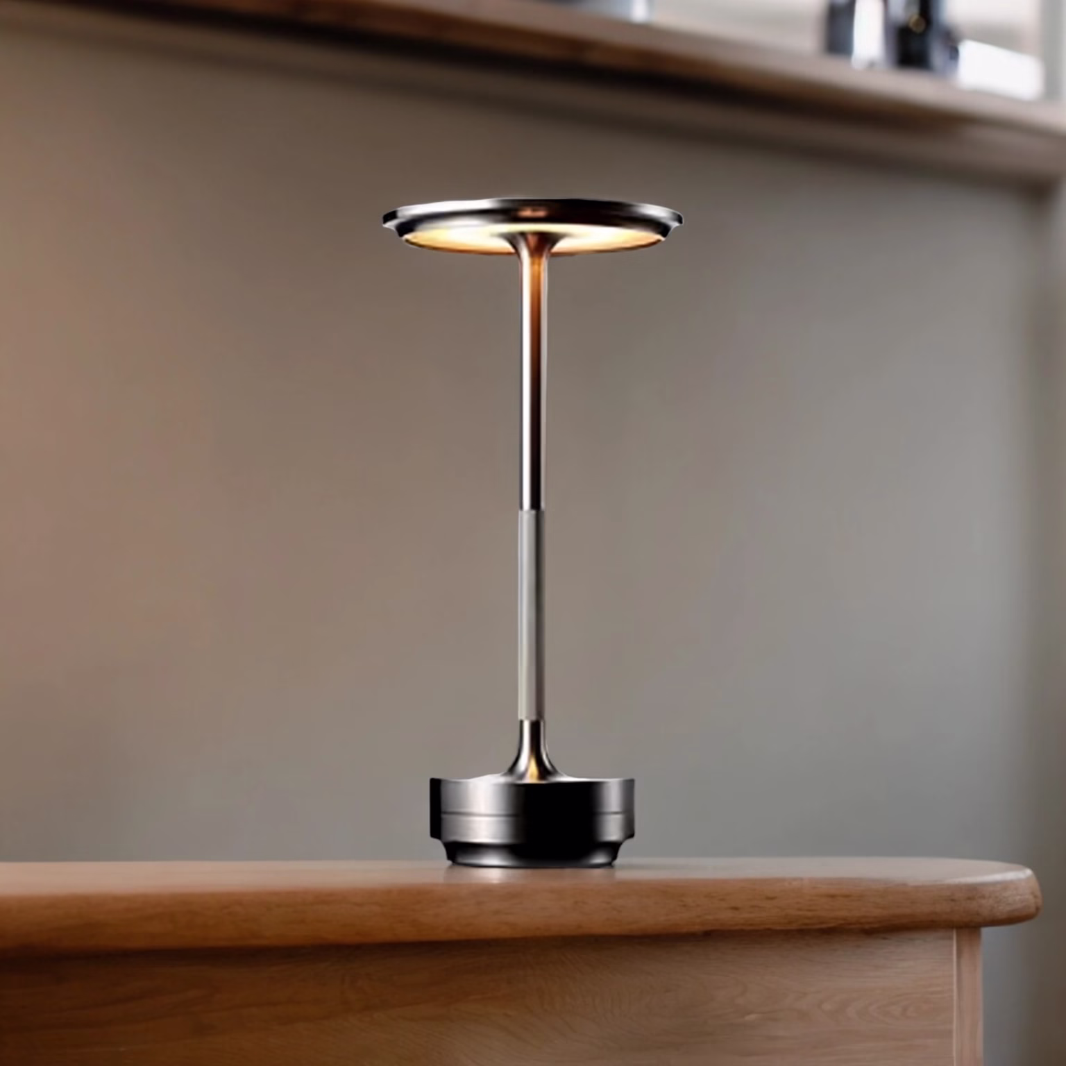 Lampe de table sans fil argentée Rena-1-Photoroom