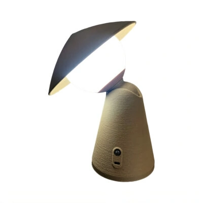 Lampe rechargeable USB design blanche Hanoïa