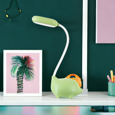 Lampe de bureau enfant verte Diplodoc-2