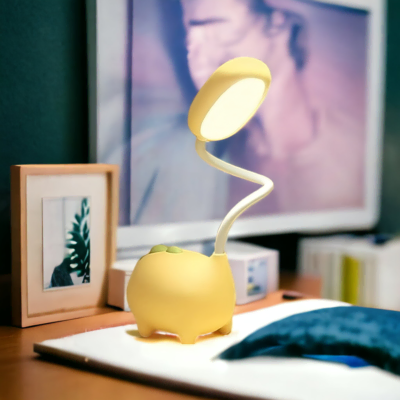Lampe de bureau enfant jaune Diplodoc-6