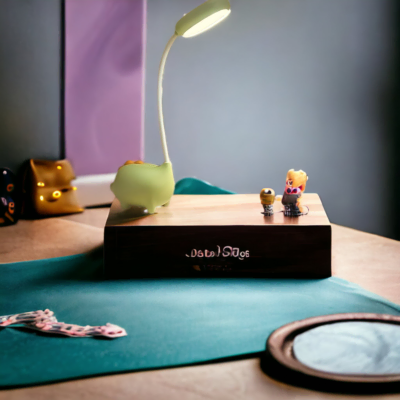Lampe de bureau enfant verte Diplodoc-4