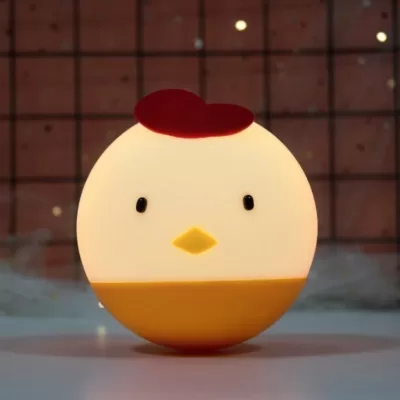 Veilleuse enfant poulet rechargeable Chiki-4