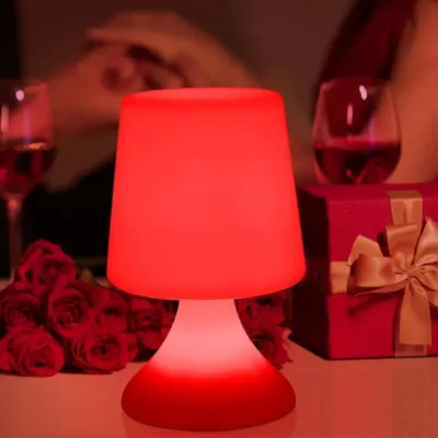 Lampe de table rechargeable ambiance Clivia-1