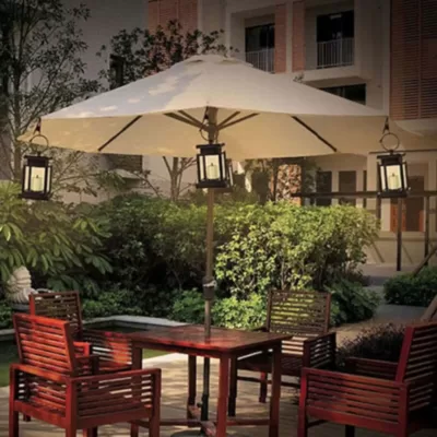 Lampe solaire extérieure bougie Lumeti-3