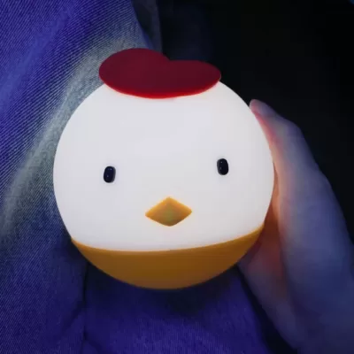 Lumière douce dans la nuit 