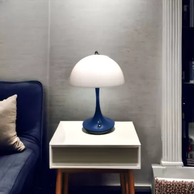 Lampe de table sans fil LED bleue Lina-1